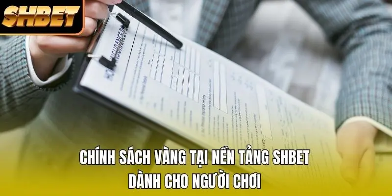 Chính sách vàng tại nền tảng SHBET dành cho người chơi