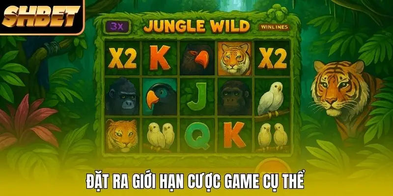 Đặt ra giới hạn cược game cụ thể