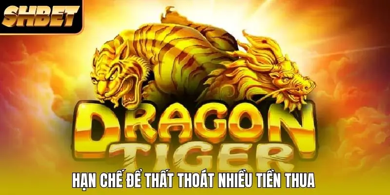 Hạn chế để thất thoát nhiều tiền thua