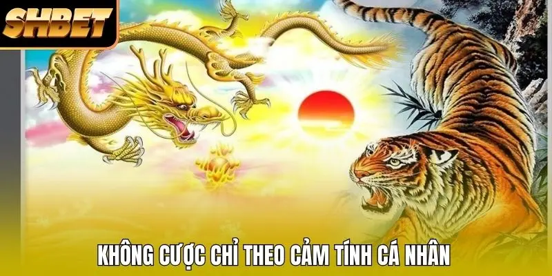 Không cược chỉ theo cảm tính cá nhân