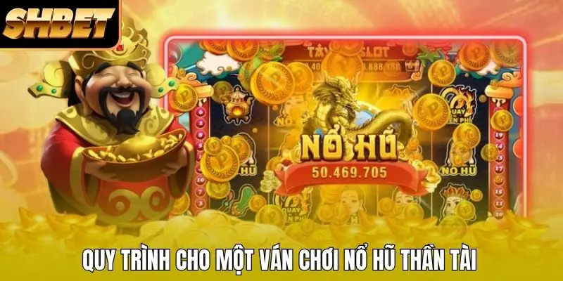 Quy trình cho một ván chơi nổ hũ Thần Tài