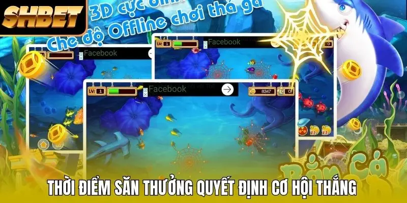 Thời điểm săn thưởng quyết định cơ hội thắng