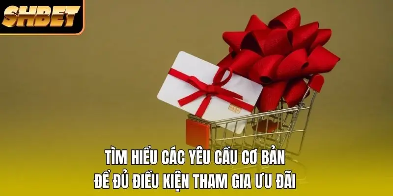 Tìm hiểu các yêu cầu cơ bản để đủ điều kiện tham gia ưu đãi
